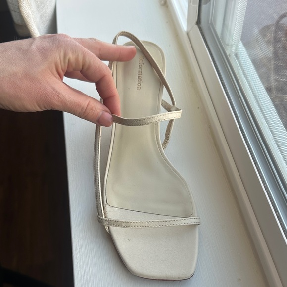 Reformation Serenity Bare Kitten Heel Sandal - Picture 8 of 10